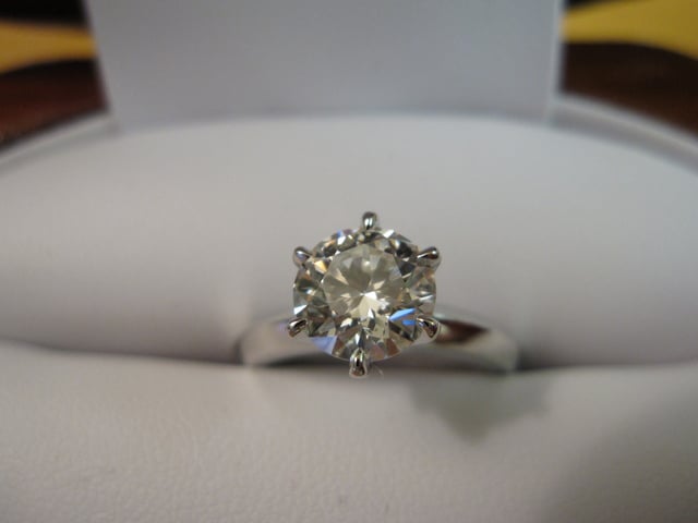 Diamond Engagement Ring Six Prong Setting